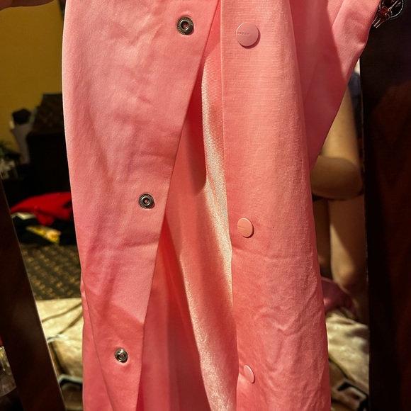 Adidas Snap Pink Breakway Pants and Jacket with Bold Branding - Picture 7 of 9